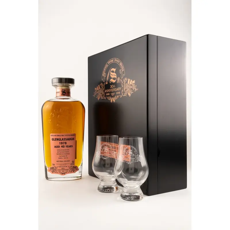 Glenglassaugh 1978/2018 30th Anniversary + 2 Gläser