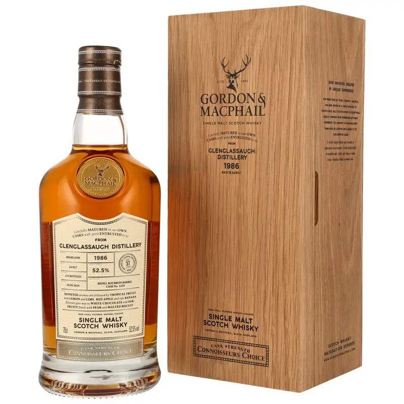 Glenglassaugh 1986/2024 - 37 y.o. - G&M CC UPPER #1218