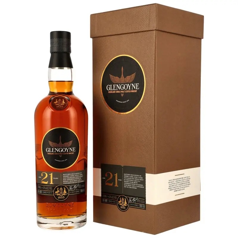 Glengoyne 21 y.o. - Sherry Casks - neue Ausstattung