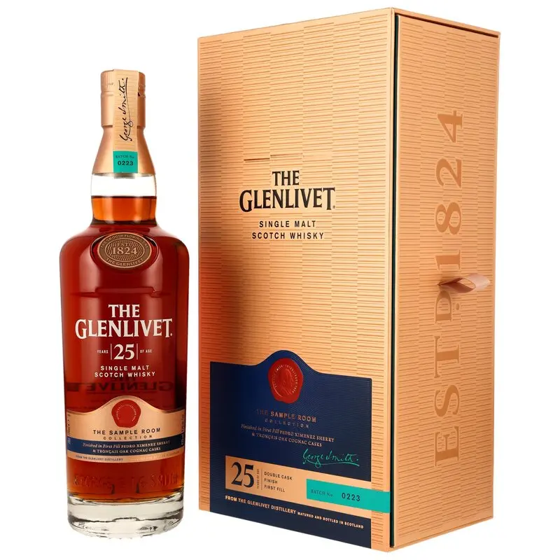 Glenlivet 25 y.o. Double Cask - The Sample Room Collection