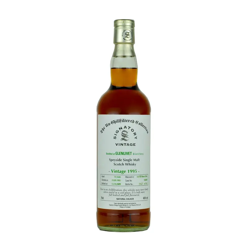 Glenlivet Vintage 1995 Signatory Vintage