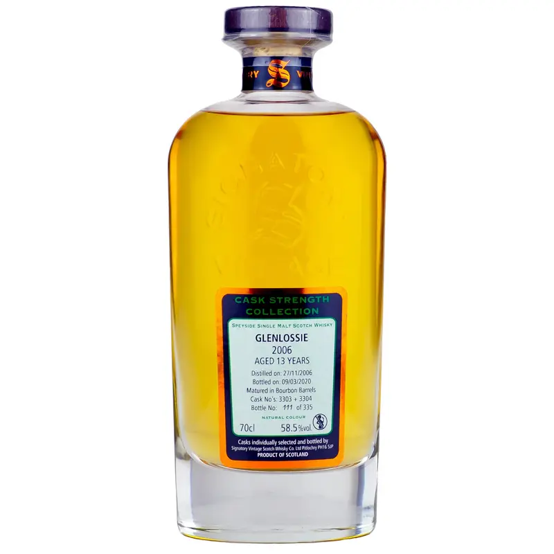 Glenlossie 13 Years Old Signatory CS 2006/2020