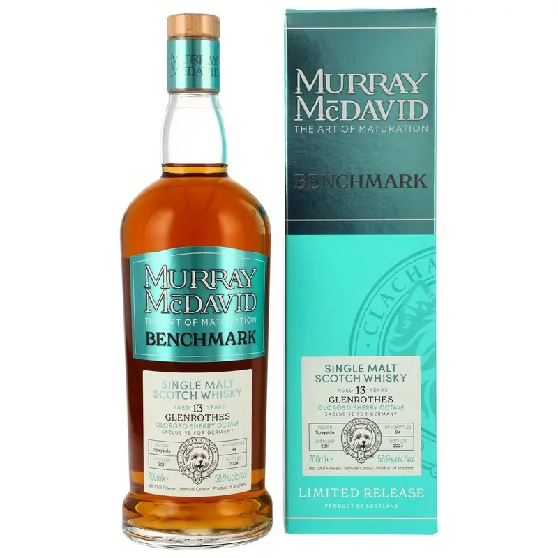 Glenrothes 2011/2024 - 13 y.o. Oloroso Sherry Octave #2310066 - Murray McDavid