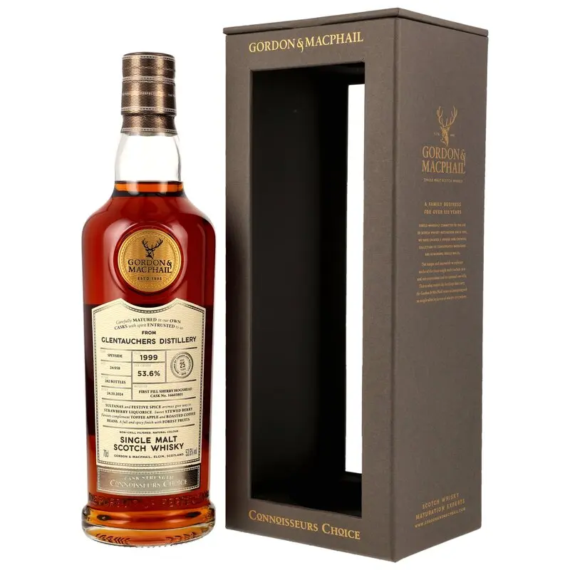 Glentauchers 1999/2024 - 25 y.o. - 1st Fill Sherry Cask #16603801 - G&M CC CS