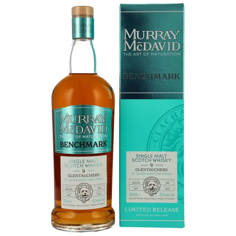 Glentauchers 2014/2024 - 9 y.o. - St. Julien Wine Cask - Murray McDavid