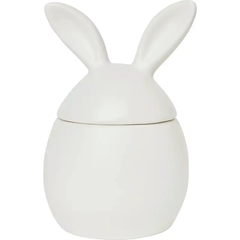 Godisskål hare vit  - Candy bowl hare white 18 cm