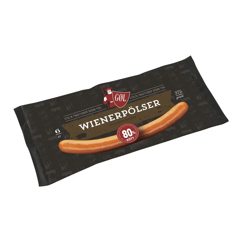 GÖL Wienerpölser - Danish Wienerli Sausages 375g
