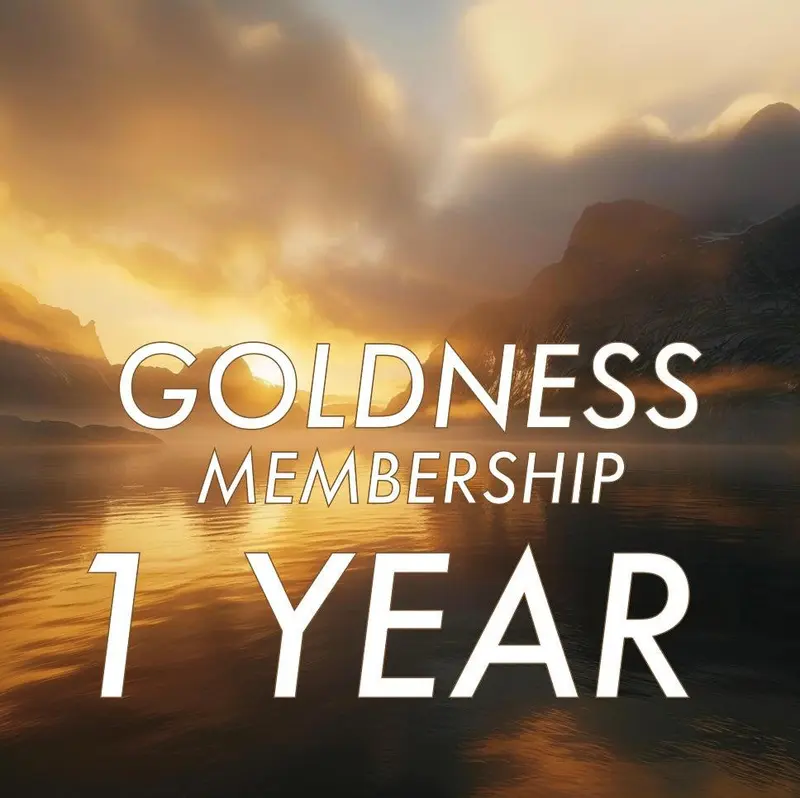 GOLDNESS MEMBERSHIP - 1 Year