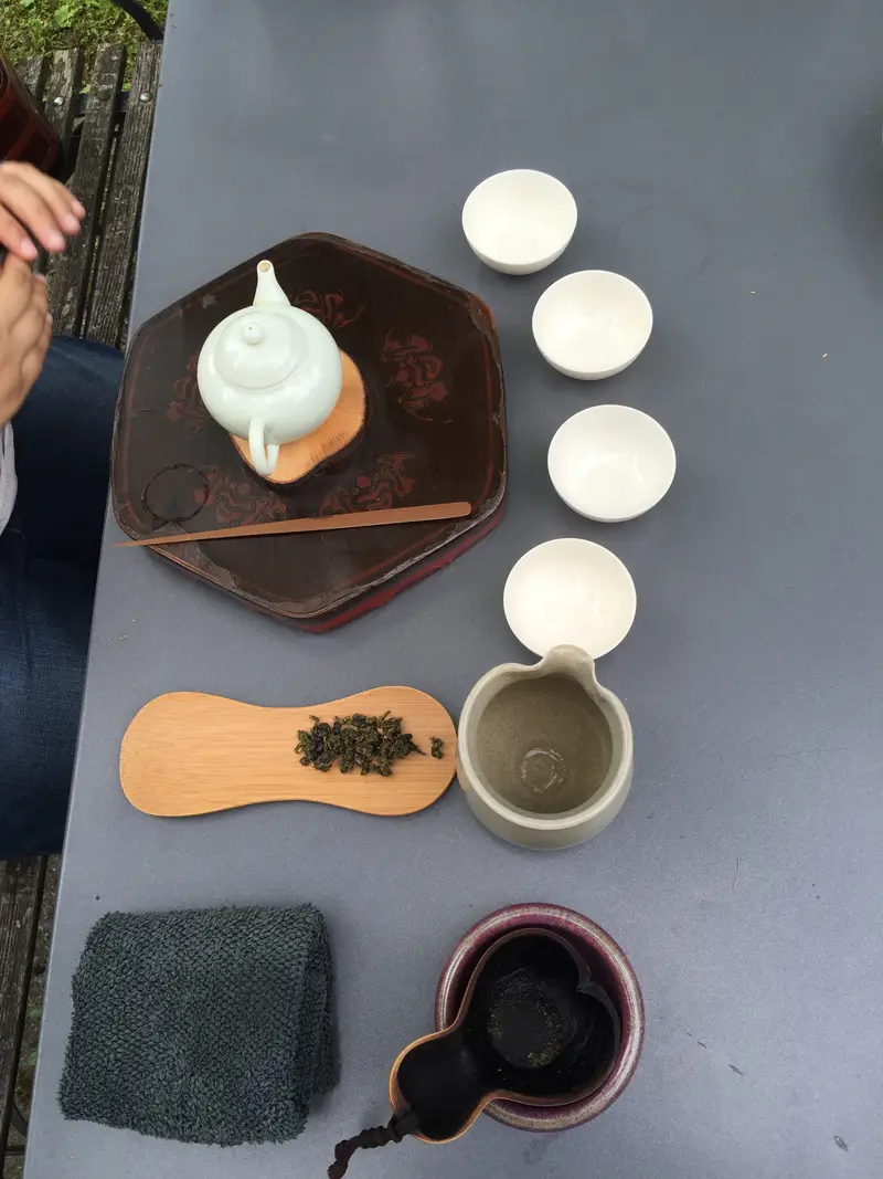 Gongfu Cha Übung im November 2016
