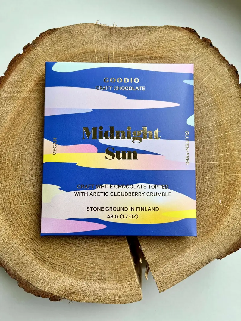 Goodio Midnight Sun vegane Schokolade 48g (saisonal verfügbar)