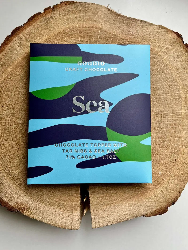 Goodio Sea 71% vegane Schokolade 48g (saisonal verfügbar)