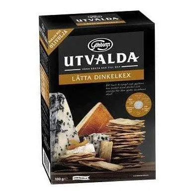 Göteborgs Utvalda Dinkelkex - Dinkel crackers 100gr