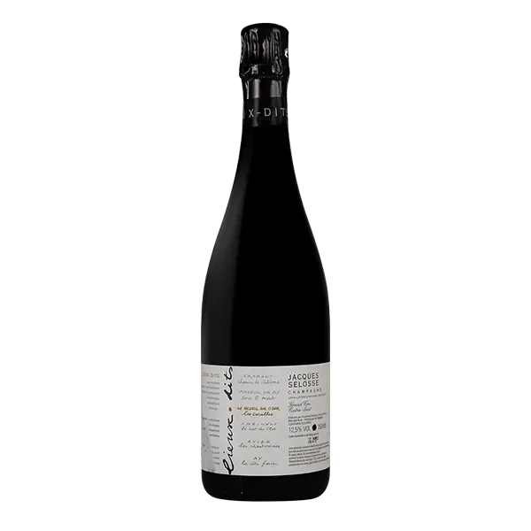 Grand Cru Extra Brut - Lieux-dits "Les Carelles" Le Mesnil Sur Oger - Jacques Selosse