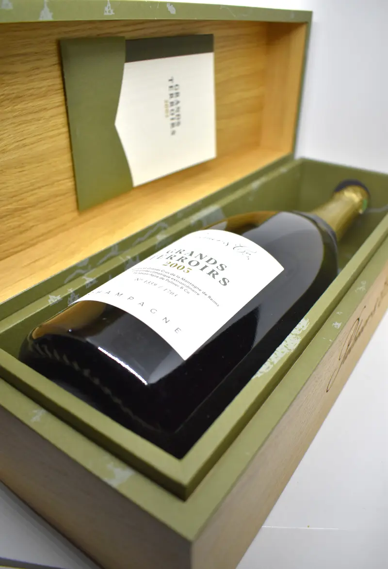 Grands Terroirs 2003 Magnum - Champagne Palmer & Co - Coffret Bois