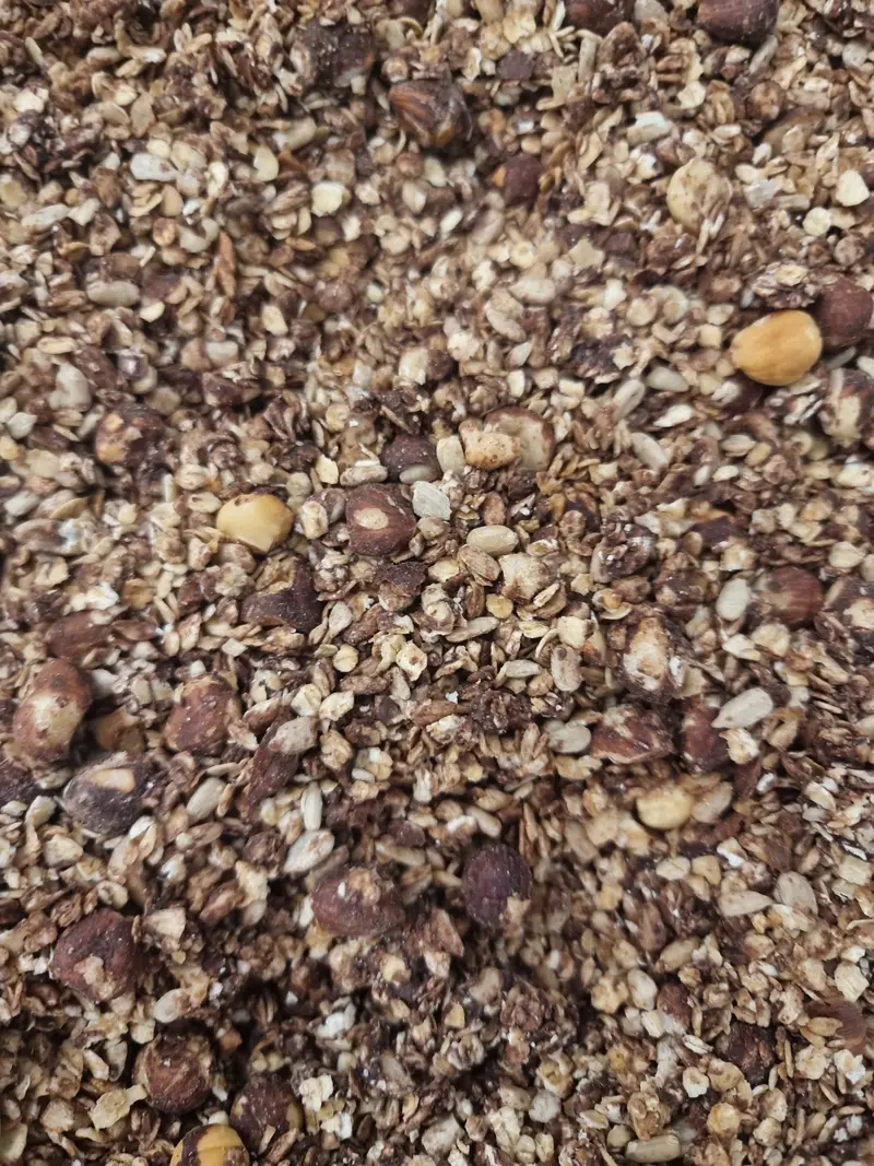 Granola chocolat-noisettes