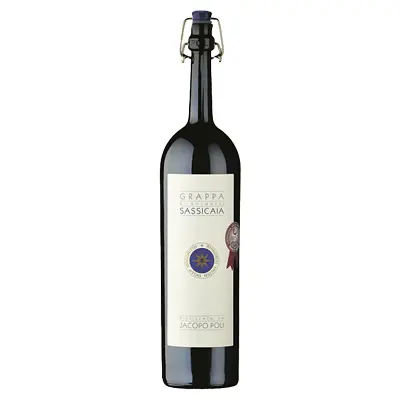 Grappa Barili di Sassicaia - Poli Distillerie, Tenuta San Guido