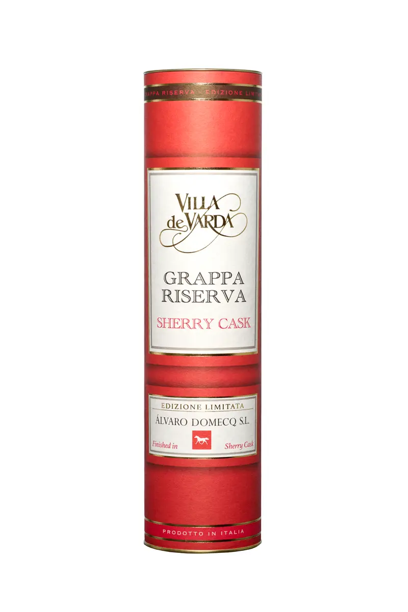 Grappa Gran Reserva Villa Varda Sherry Fassausbau