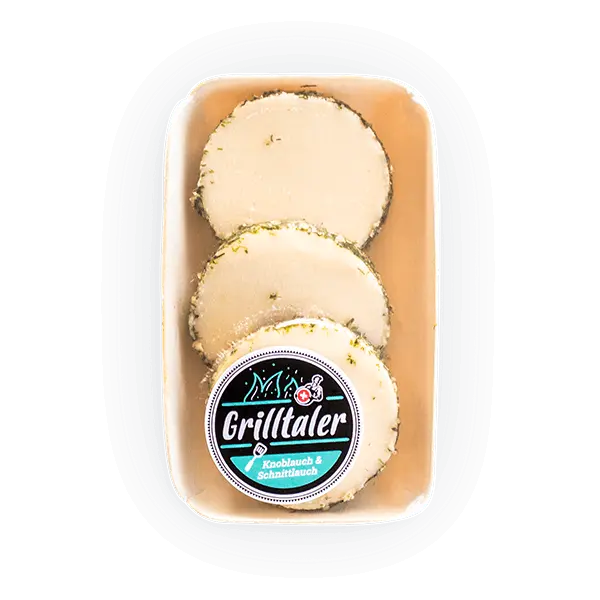 Grilltaler Knoblauch & Schnittlauch