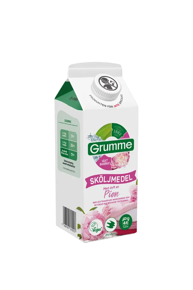 Grumme Sköljmedel Pion- Fabric softener Peony- 750 ml