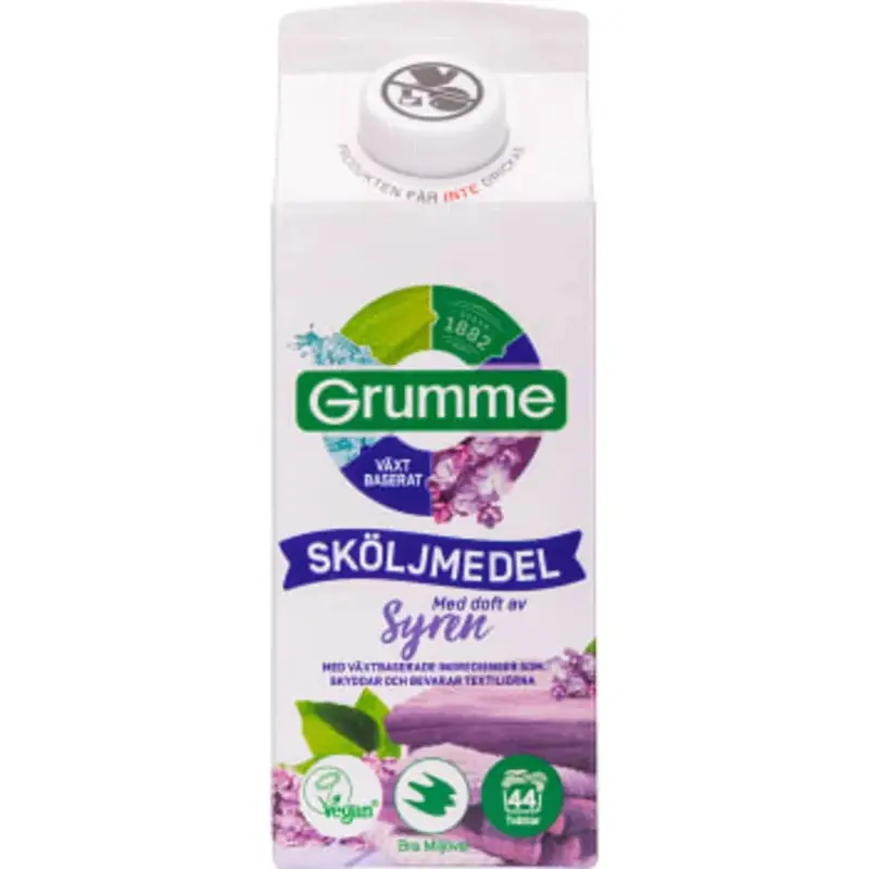 Grumme Sköljmedel Syren - Fabric softener Syren - 750 ml