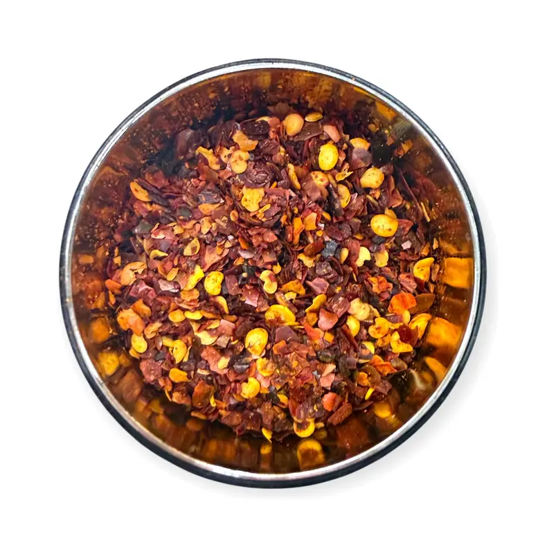 Guajillo Chili, 50g geschrotet 1–3 mm