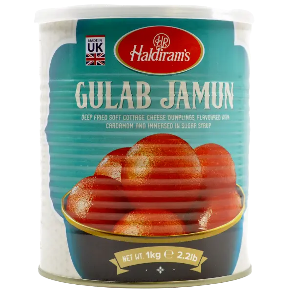 Gulabjamun (12 pcs) in Tin - 1 kg