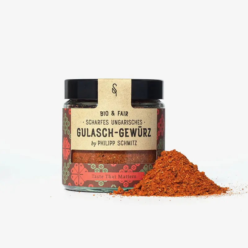 Gulasch Gewürz scharf BIO