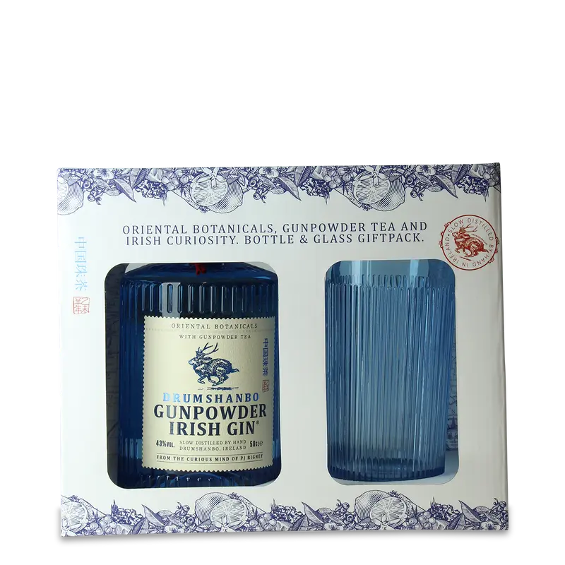 Gunpowder Irish Gin Set mit Glas