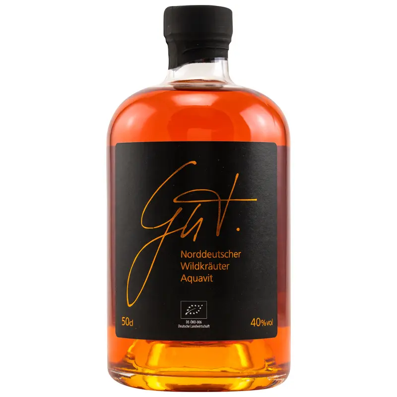 Gut. - Norddeutscher Wildkräuter Aquavit BIO - Feingeisterei