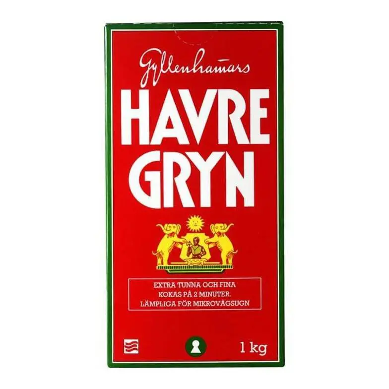 Gyllenhammars Havregryn - Oats 1 kg