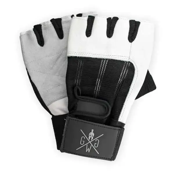 Gym Generation Fitness Handschuhe aus Leder / weiss