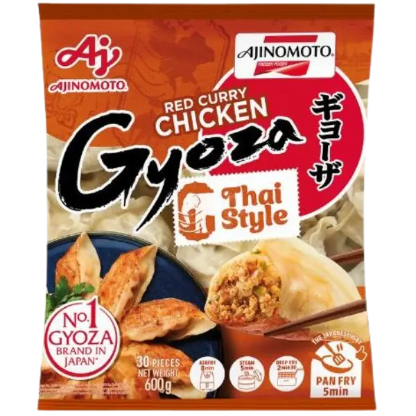 Gyoza Red Curry Chicken Thai Style – 600 g