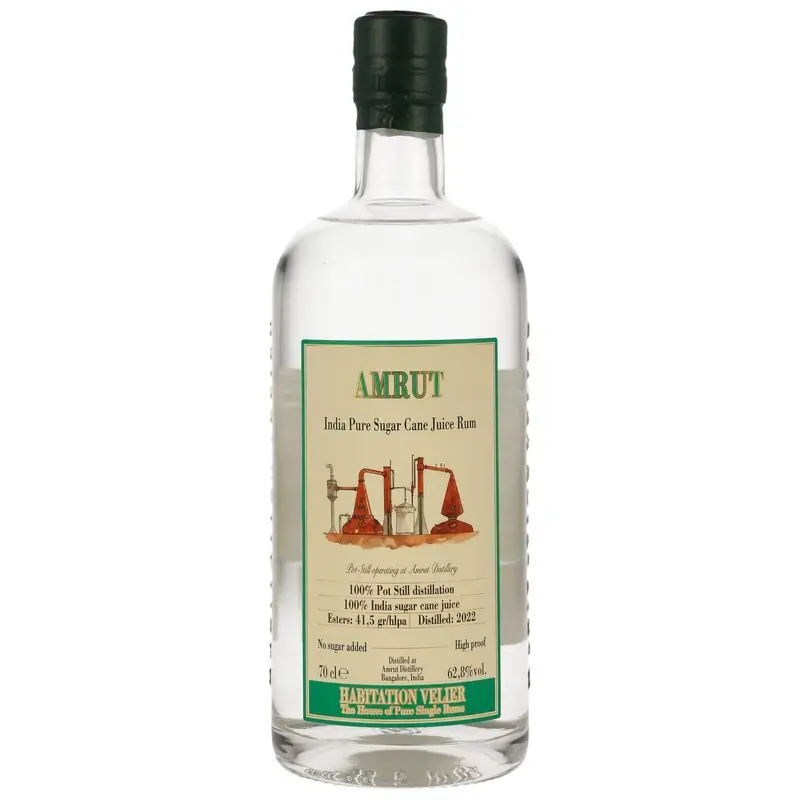 Habitation Velier Amrut India Pure Sugar Cane Juice Rum