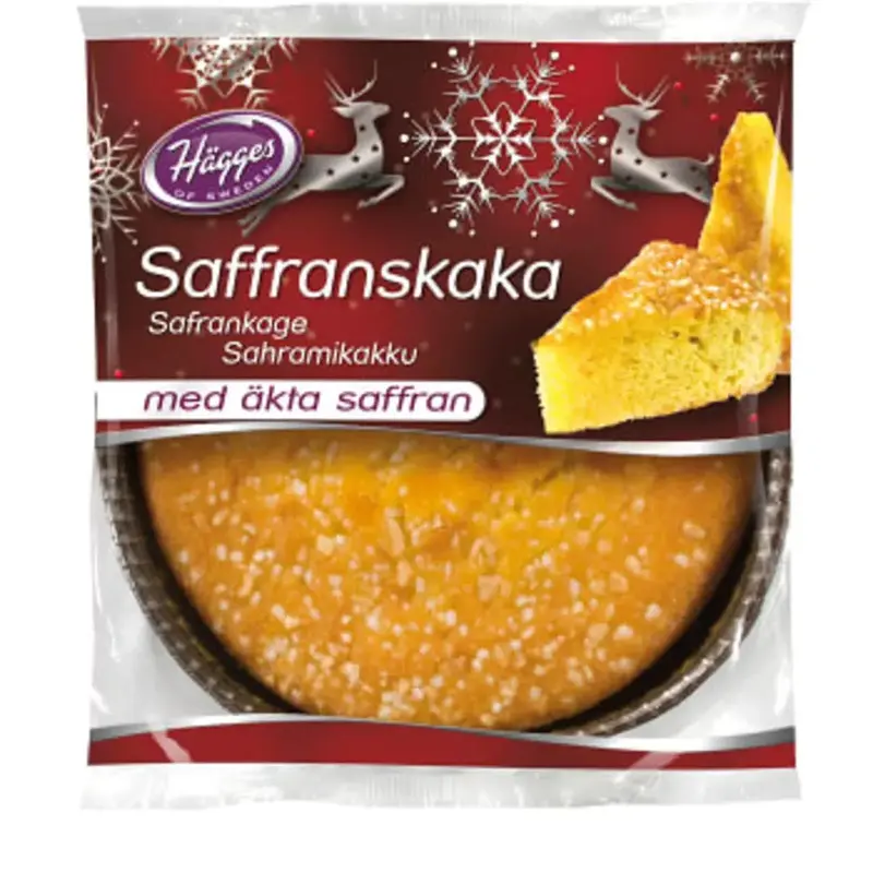 Hägges Saffranskaka - Saffron cake - 390 g