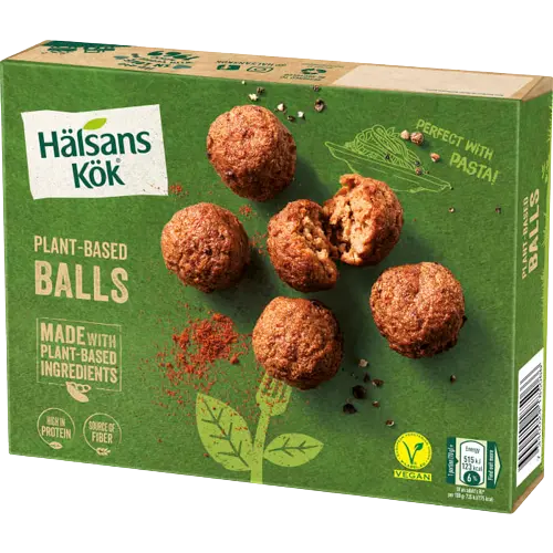 Hälsans Kök Veganska Bullar- Frozen Vegan Balls 300 g