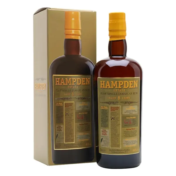 Hampden Estate 8 Years Old Jamaica Rum - 70cl