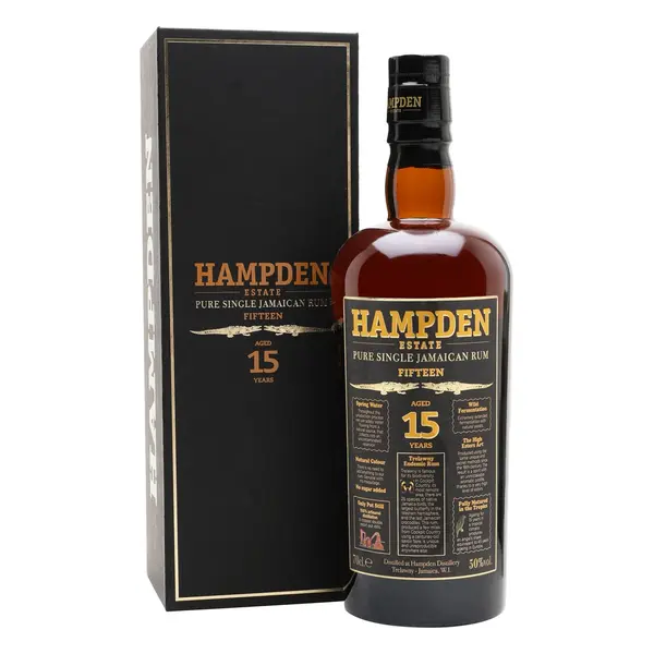 Hampden Estate Fifteen 15 Years Old Jamaica Rum - 70cl