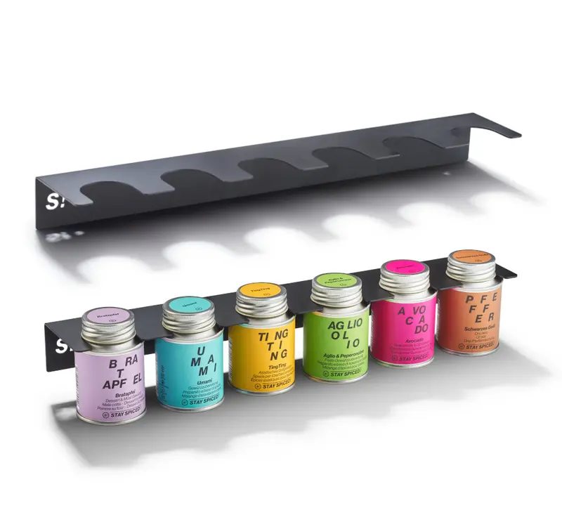 Hänge-Regal - exklusiv für 6 Gewürzdosen 170ml