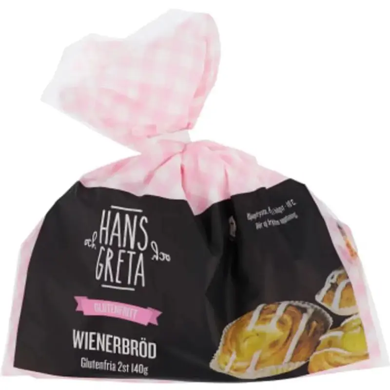 Hans & Greta Wienerbröd Glutenfri Fryst 2-p - Vienna bread Gluten-free Frozen 2-p - 140 g