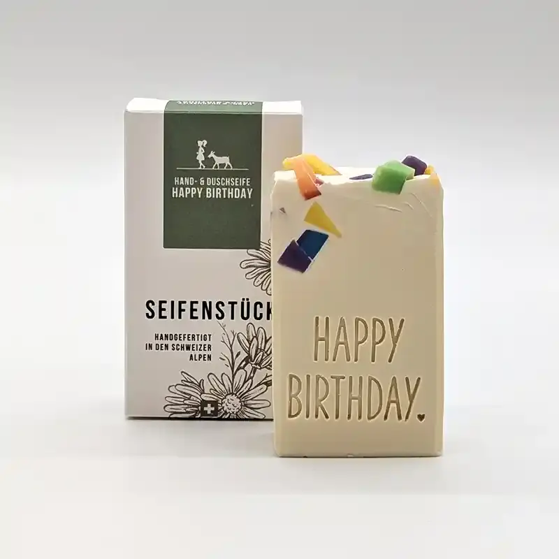 Happy Birthday Hand- und Duschseife