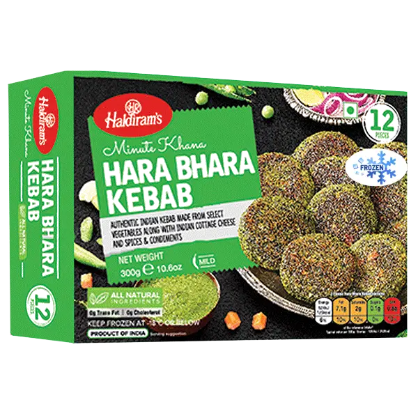 Hara Bhara Kebab (12 pcs) - 300 g