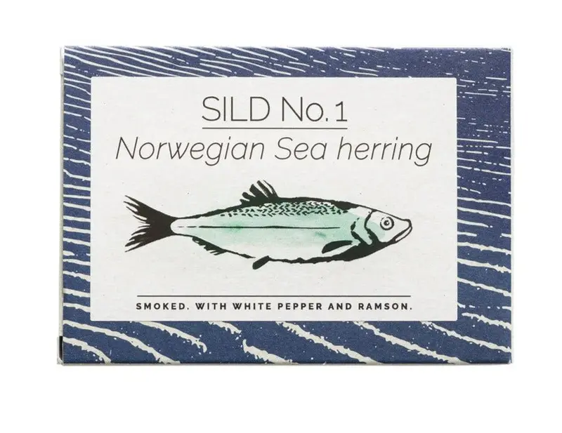 Hareng fumé de Norvège au poivre blanc et ail sauvage