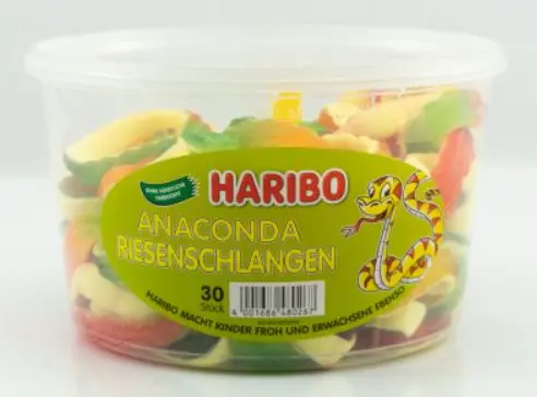 Haribo Anaconda Riesenschlangen 1kg