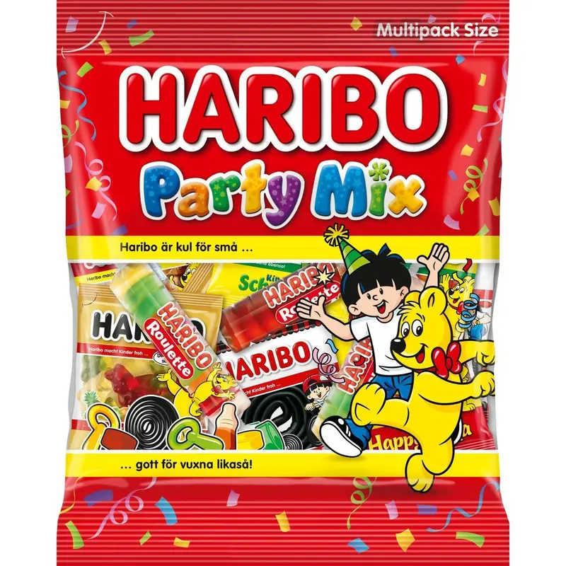 Haribo Godispåse Party Mix - Candy bag Party Mix - 200g