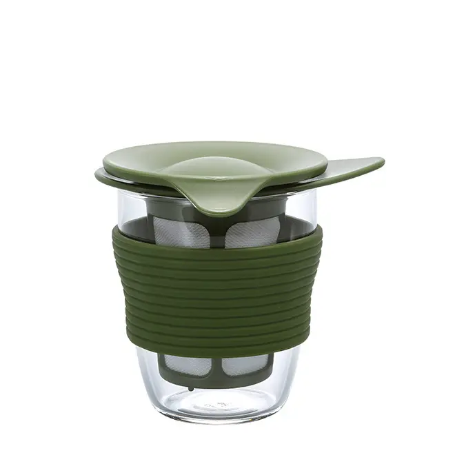 HARIO Handy Tea Maker 200 ml - Olivgrün