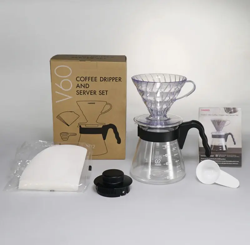 HARIO V60 Coffee Dripper and Server Set 02