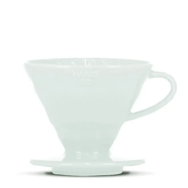 HARIO V60 Filterhalter, Porzellan, light blue, 3-4 Port