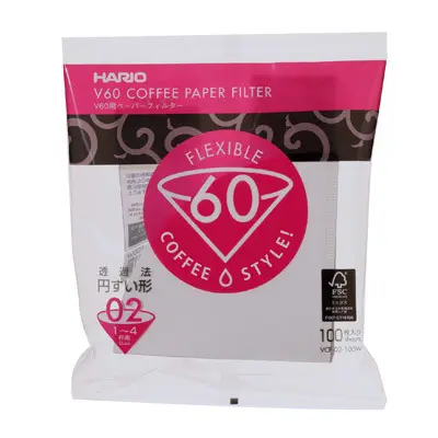HARIO V60 Papierfilter für Filterhalter 02 (JP)