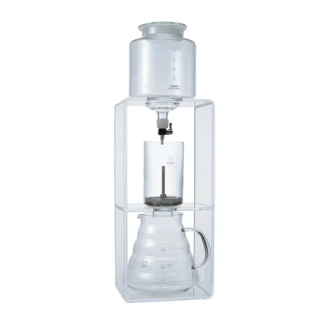 HARIO Water Dripper Clear, 1 Liter Coffee Coaching Club
