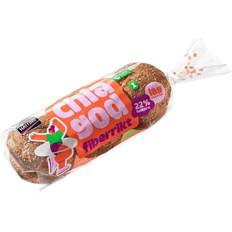 Hatting Chia God Fiberrikt - Chia Good High Fiber Bread - 360g